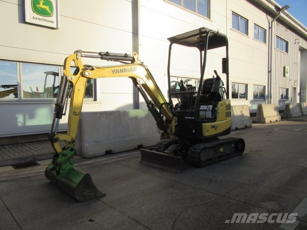 Yanmar ViO17 Pásová rýpadla