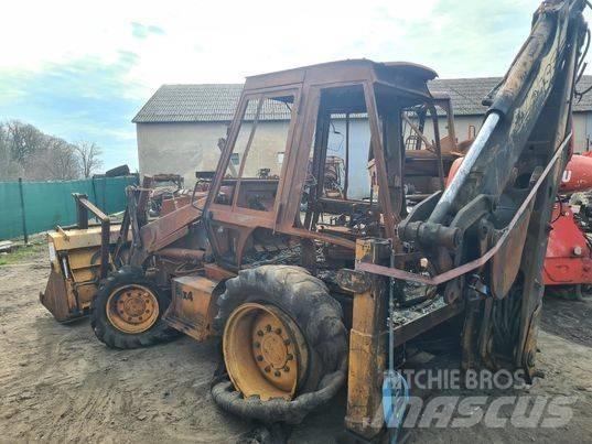 CASE 580 SLE  fork Hloubkové lopaty