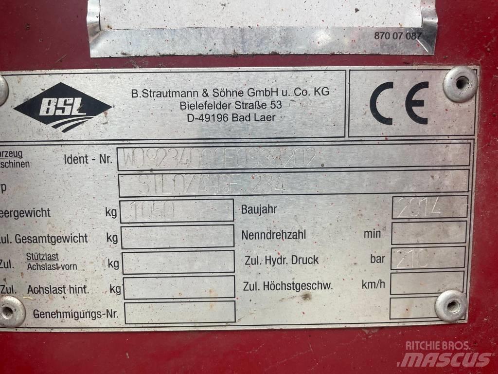 Strautmann 180 cm Krmítka, krmné žlaby
