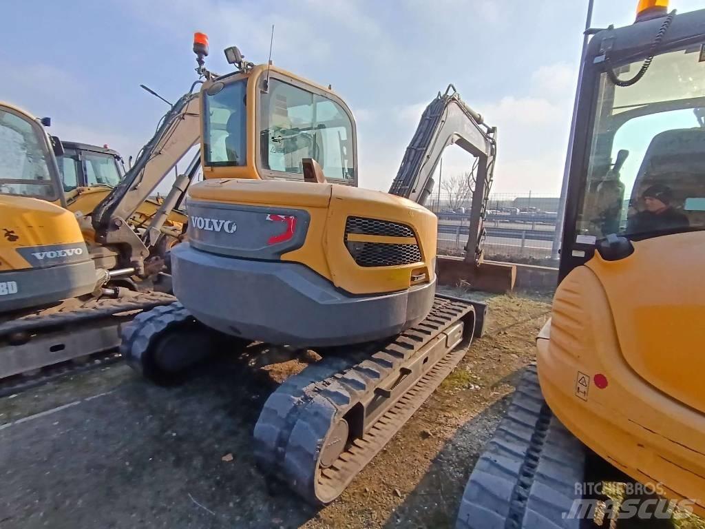 Volvo ECR 88 D Midi rýpadla 7t - 12t