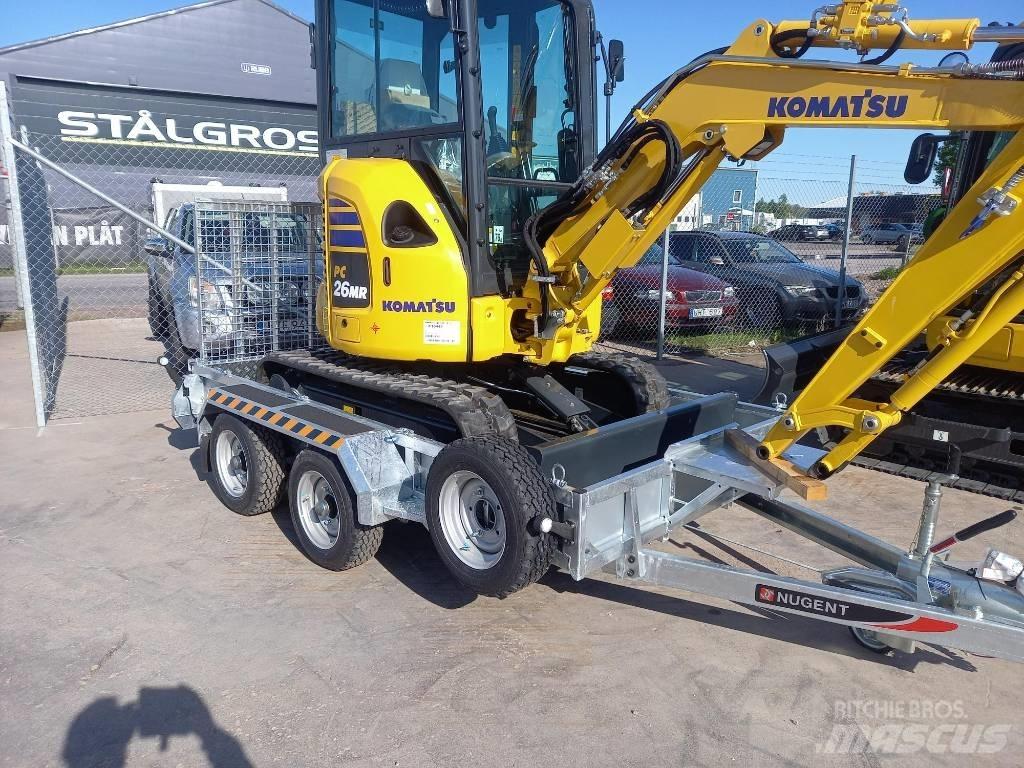 Komatsu PC26MR-5 Mini rýpadla < 7t