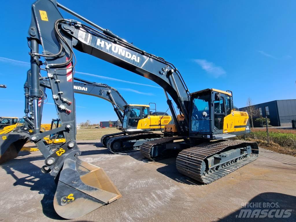 Hyundai HX260AL Pásová rýpadla