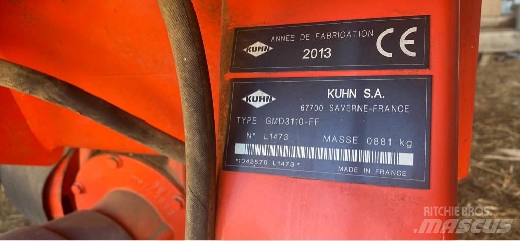 Kuhn GMD3110 FF Žací stroje