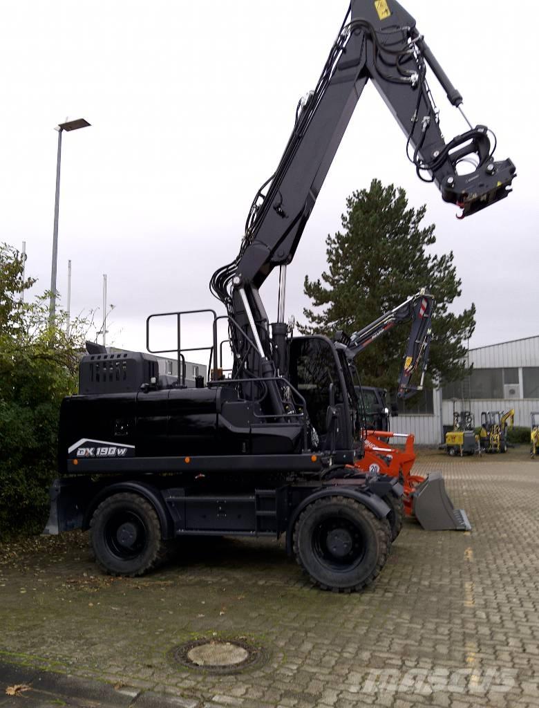 Doosan DX 190W-7 Kolová rýpadla