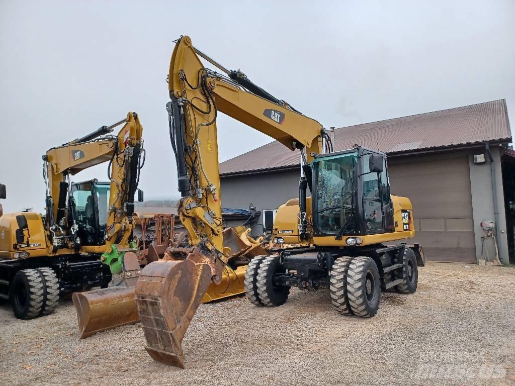 CAT 313 D Kolová rýpadla