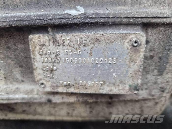  Transmission G85-6 Doprava – ostatní