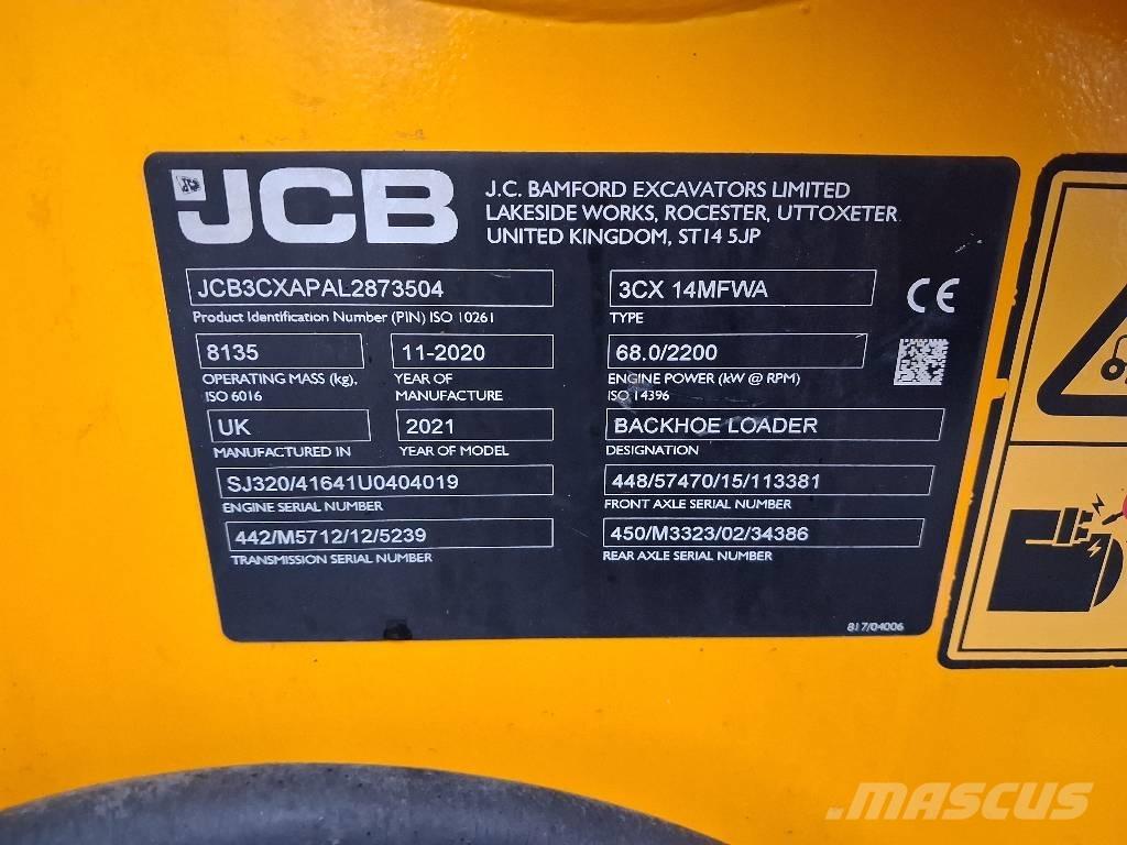 JCB 3 CX ECO Rýpadlo-nakladače