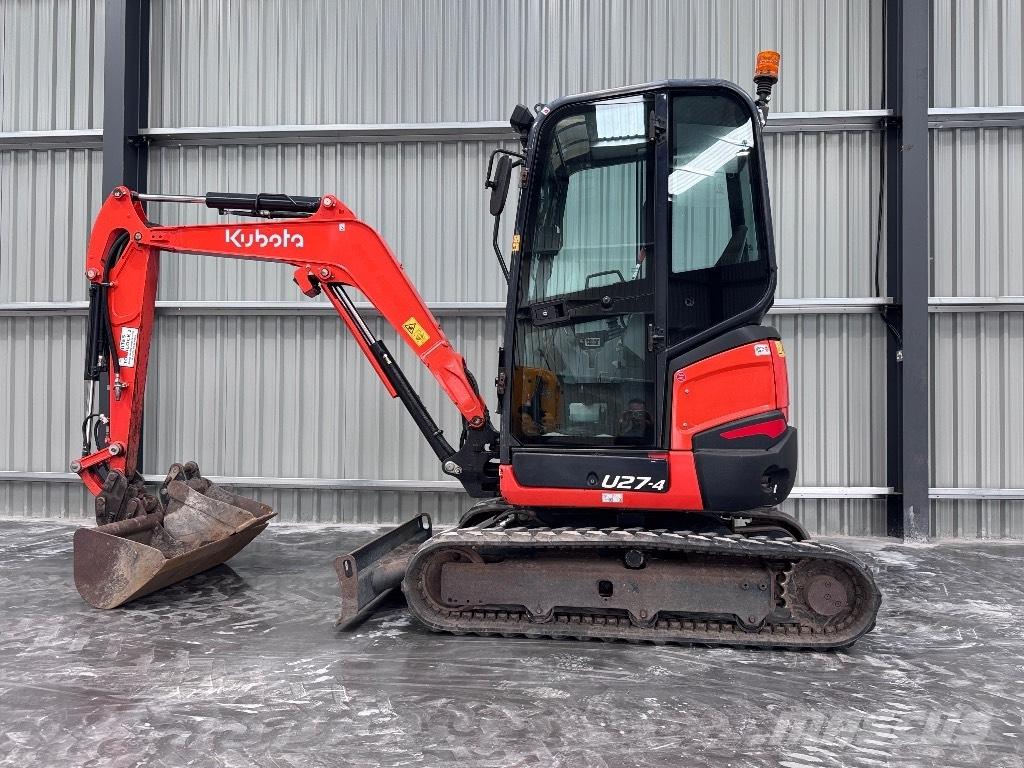 Kubota U 27-4 Mini rýpadla < 7t