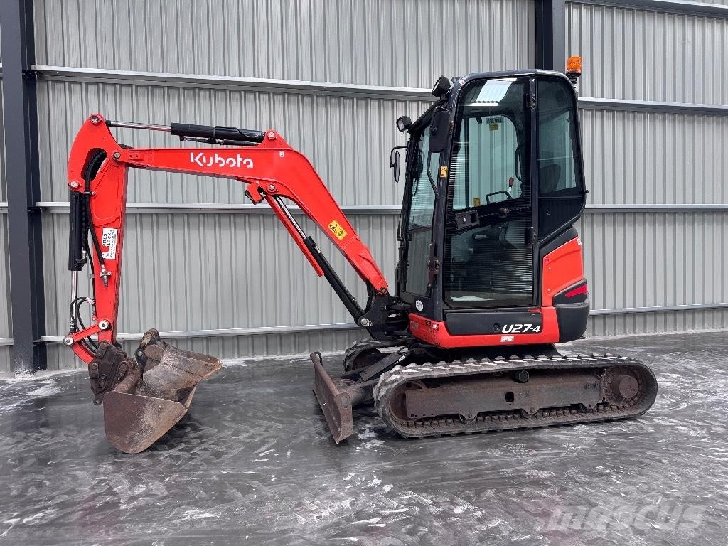 Kubota U 27-4 Mini rýpadla < 7t