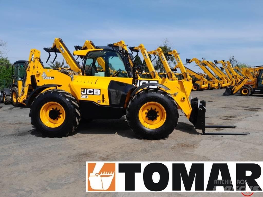 JCB 550-80 Teleskopické manipulátory