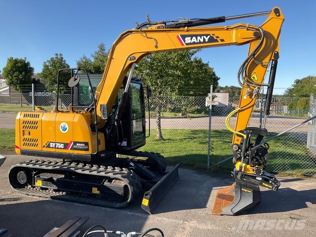 Sany SY 75 C pro Midi rýpadla 7t - 12t