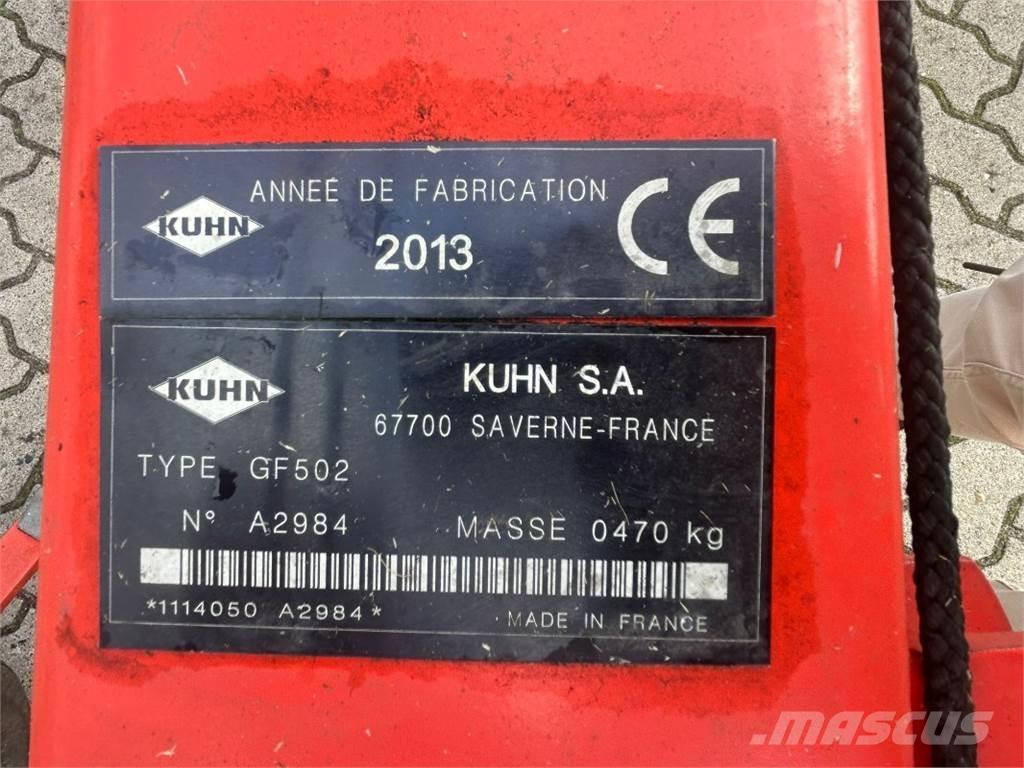 Kuhn GF 502 Obraceče a shrabovače sena