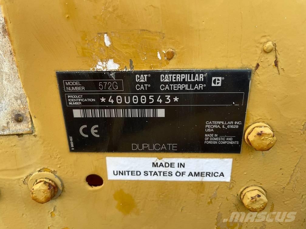 CAT 572 G Pokladače potrubí