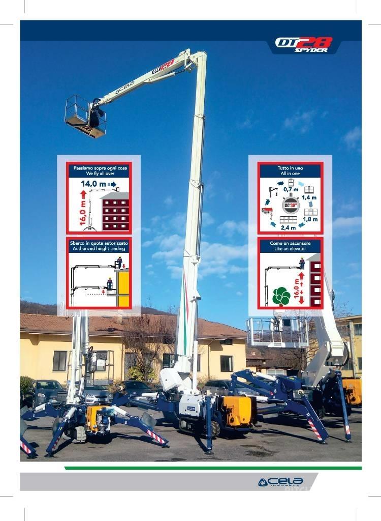 Cela CRAWLER DT 28 Další zvedače a plošiny