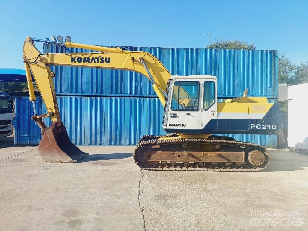 Komatsu PC 210-5 Pásová rýpadla