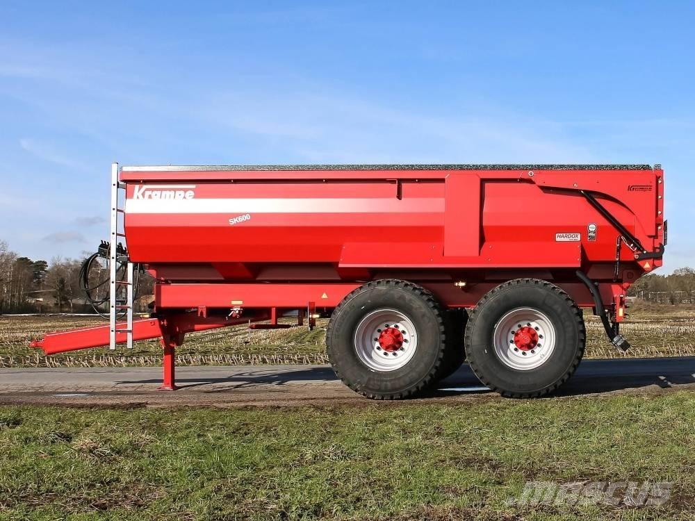 Krampe SK 600 Sklápěcí přívěs