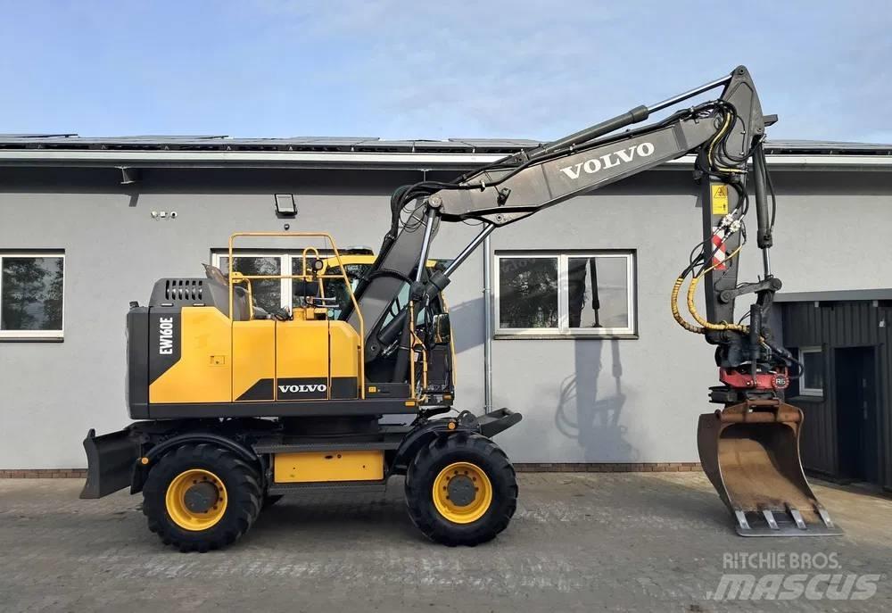 Volvo EW 160 E Kolová rýpadla