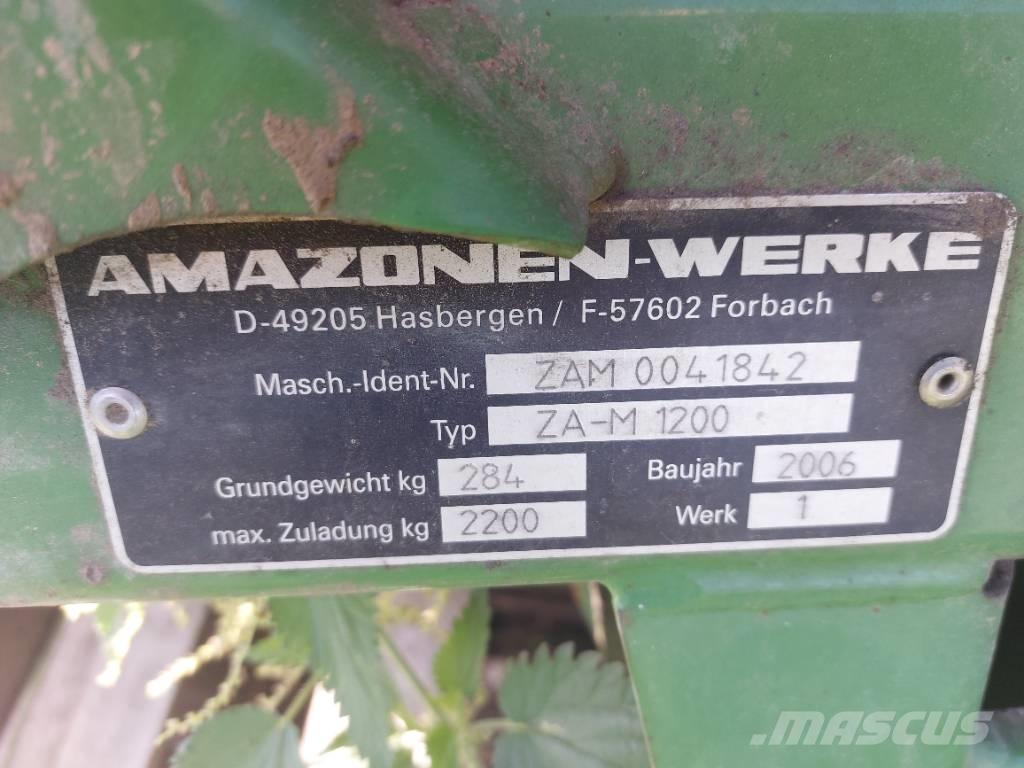 Amazone zam 1200 Rozmetadlo minerálních hnojiv