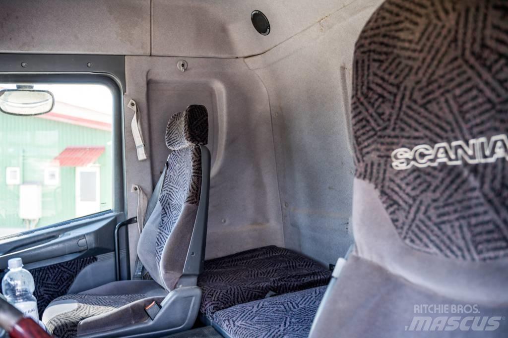 Scania R 144 GB Hákový nosič kontejnerů