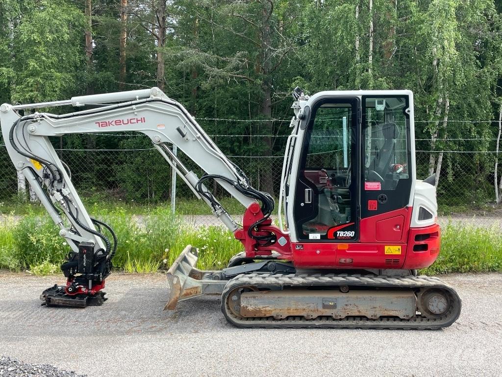 Takeuchi TB 260 Mini rýpadla < 7t