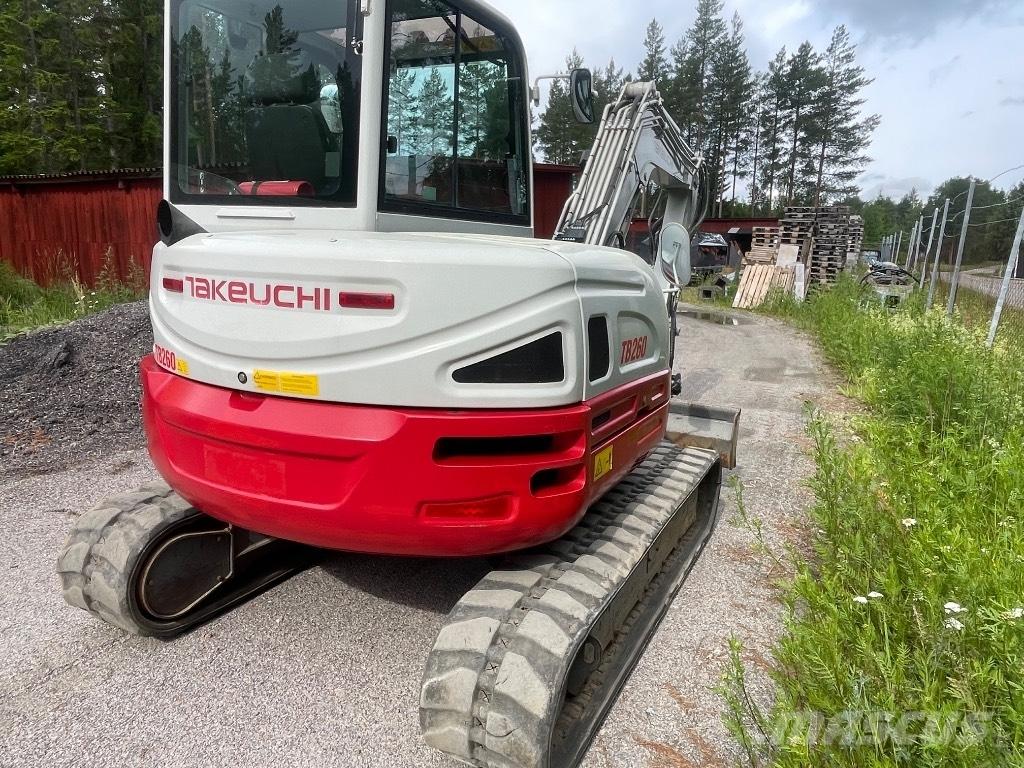 Takeuchi TB 260 Mini rýpadla < 7t