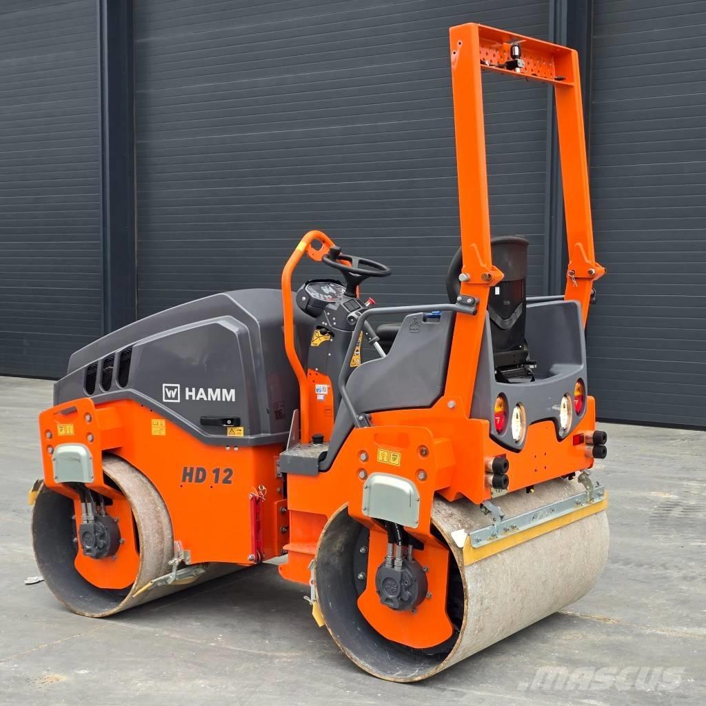 Hamm HD 12 VV Tandemové válce