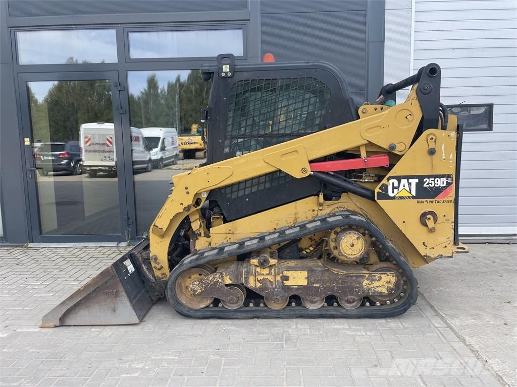 CAT 259D HF Smykem řízené nakladače