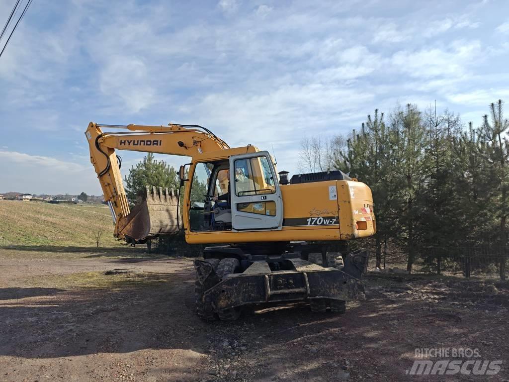 Hyundai 170W-7 Kolová rýpadla