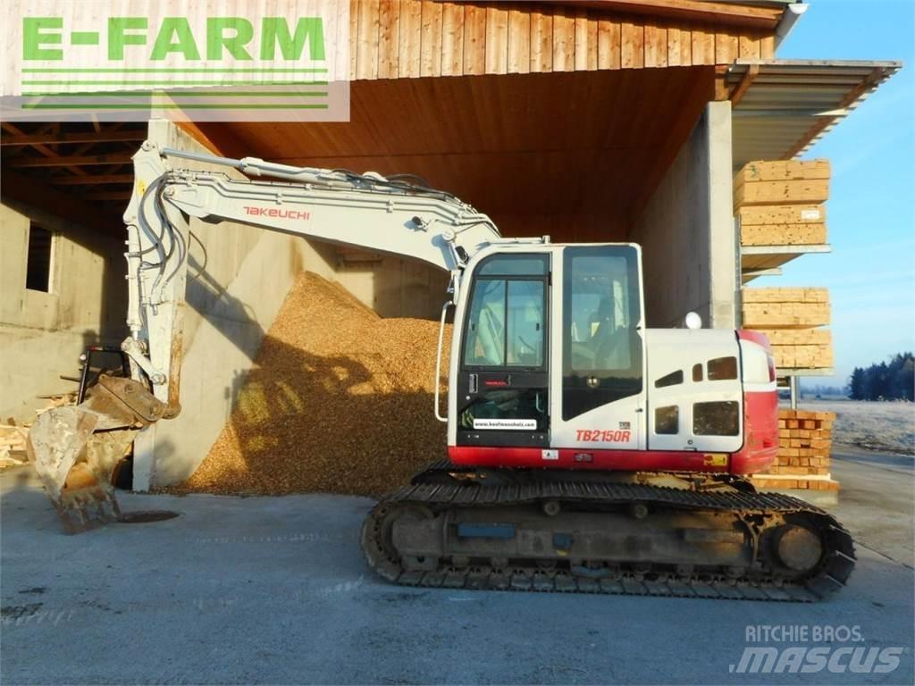 Takeuchi tb2150r Kolová rýpadla