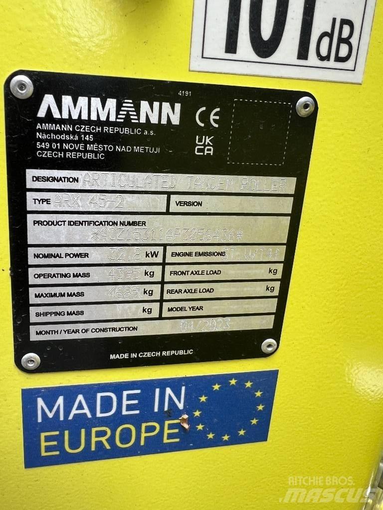Ammann ARX 45-2 Tandemové válce