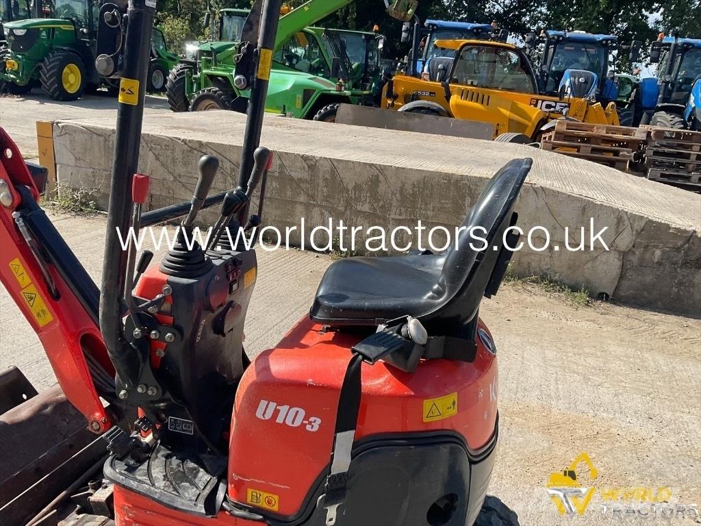 Kubota U 10-3 Mini rýpadla < 7t