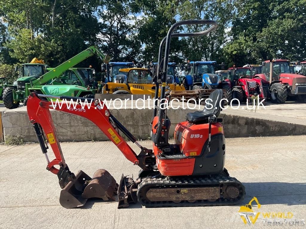 Kubota U 10-3 Mini rýpadla < 7t