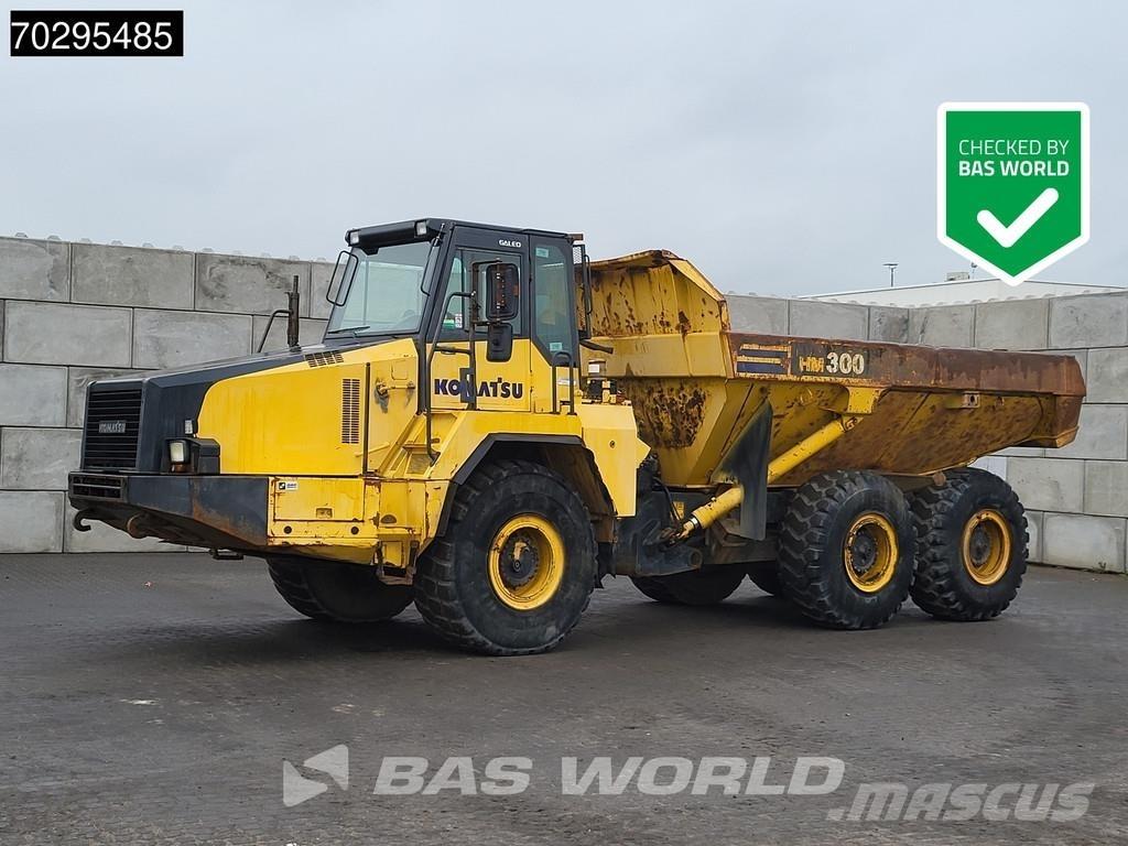 Komatsu HM300-2 Kloubové dempry