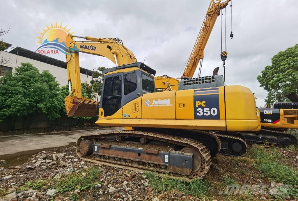 Komatsu PC 350-7 Pásová rýpadla