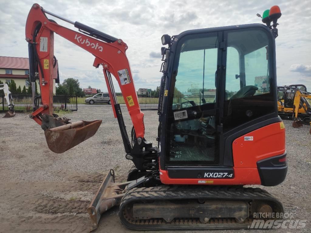 Kubota KX 027-4 Mini rýpadla < 7t