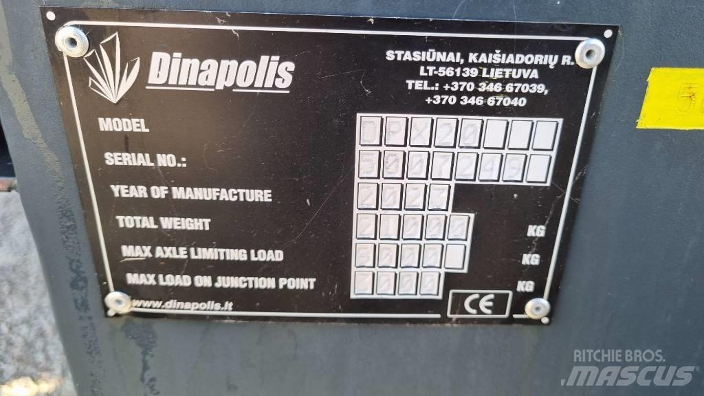 Dinapolis DPX20 Obilné návěsy