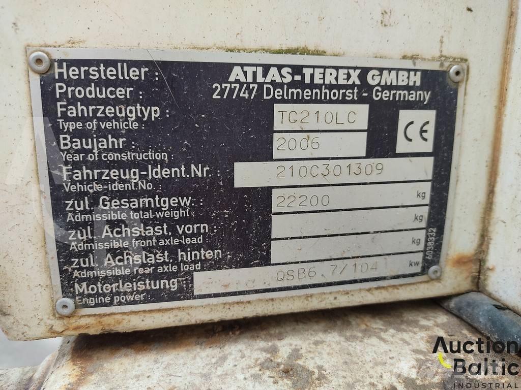 Terex TC210LC Pásová rýpadla