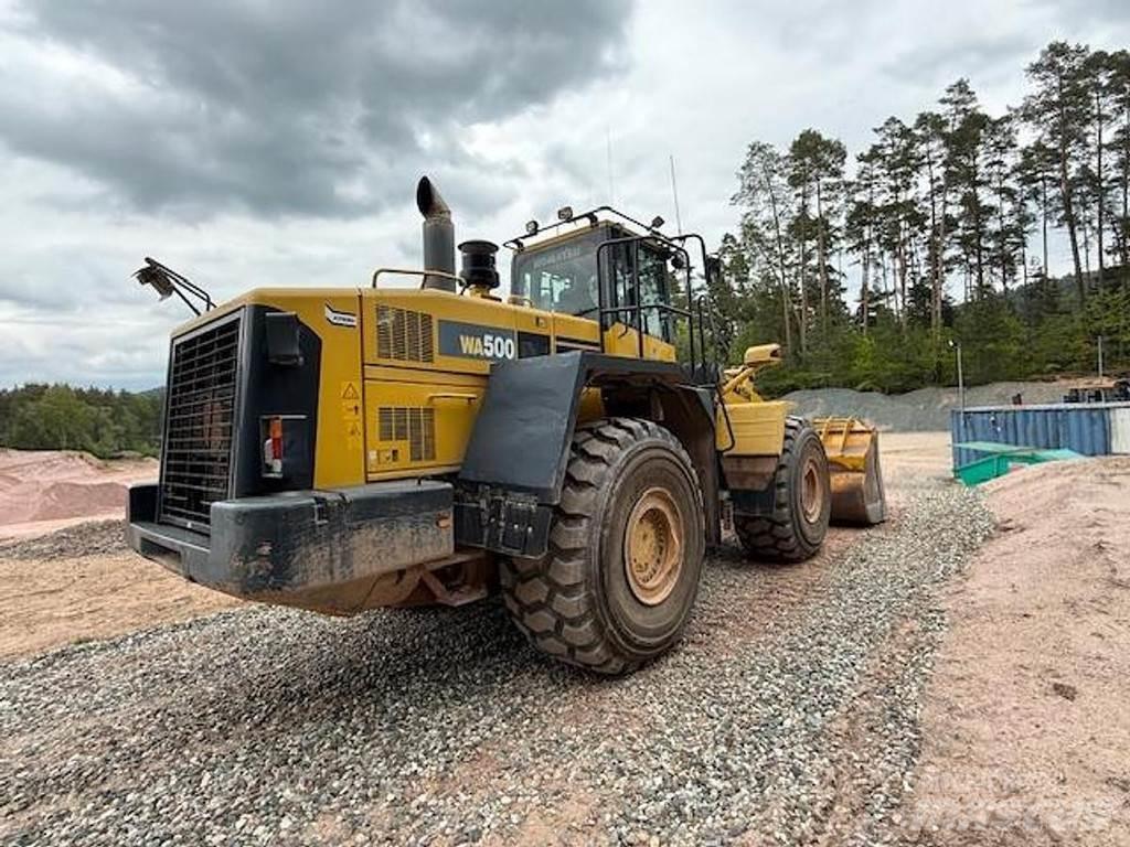 Komatsu WA500-6 Kolové nakladače