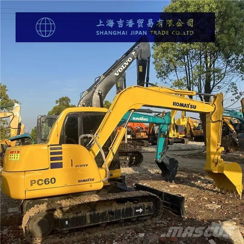 Komatsu PC 60-7 Pásová rýpadla
