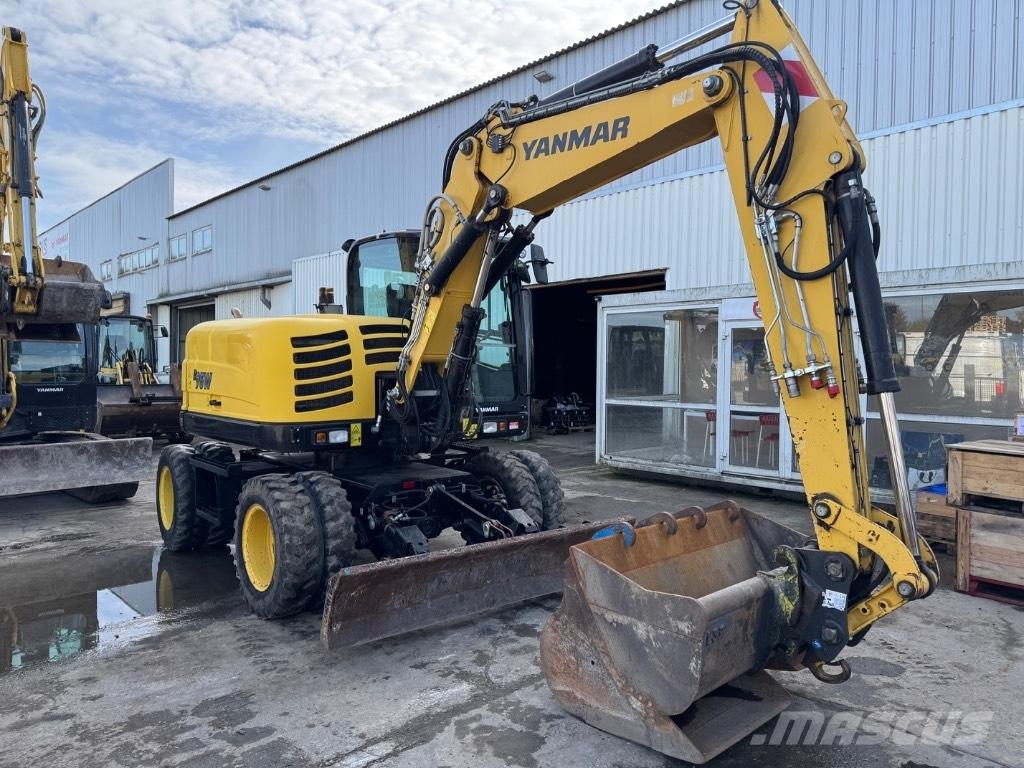 Yanmar B95W (40576) Kolová rýpadla