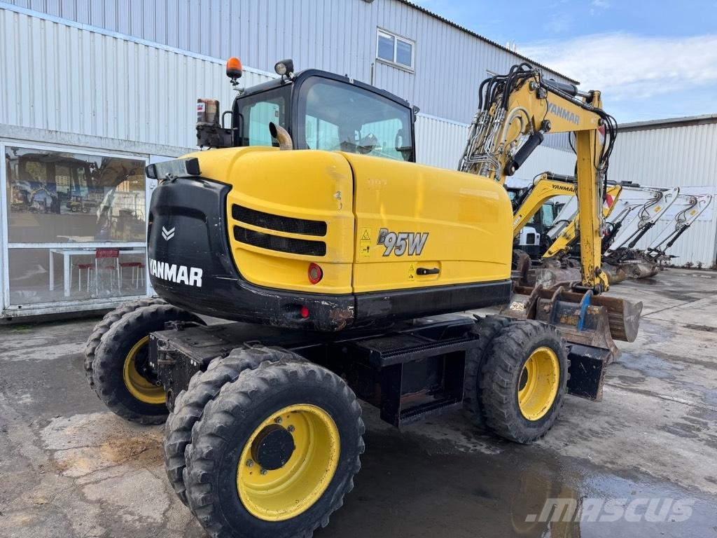 Yanmar B95W (40576) Kolová rýpadla