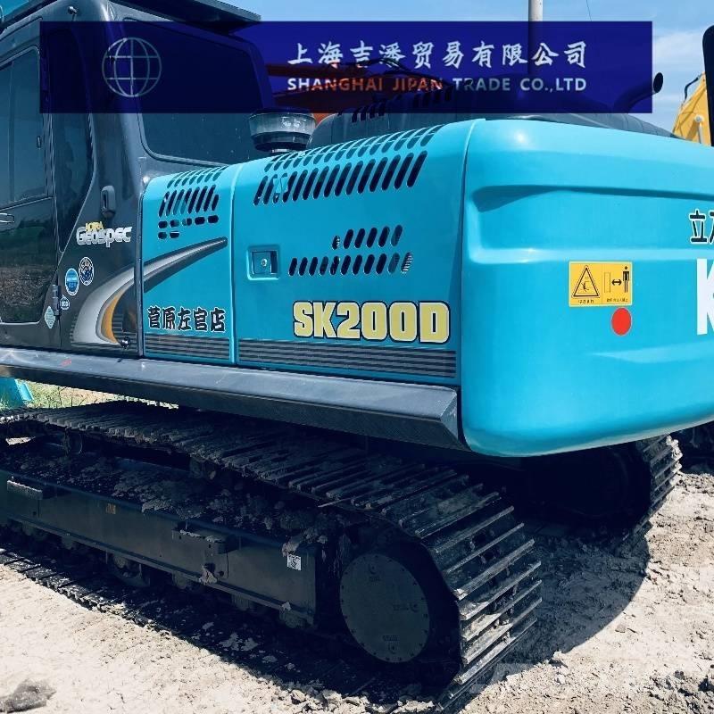 Kobelco SK 200 Pásová rýpadla