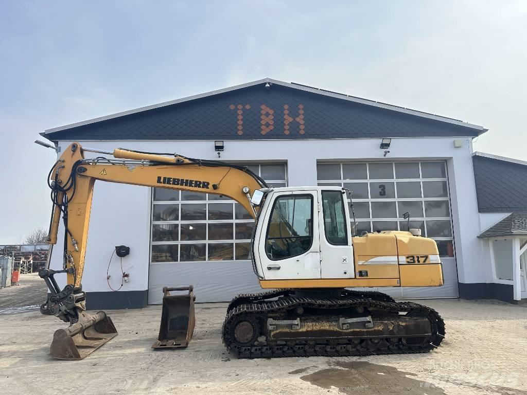 Liebherr R 317 Pásová rýpadla
