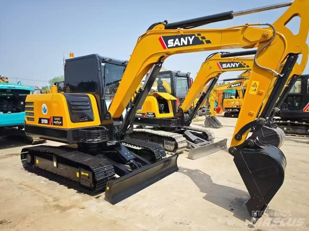 Sany 60C Pásová rýpadla
