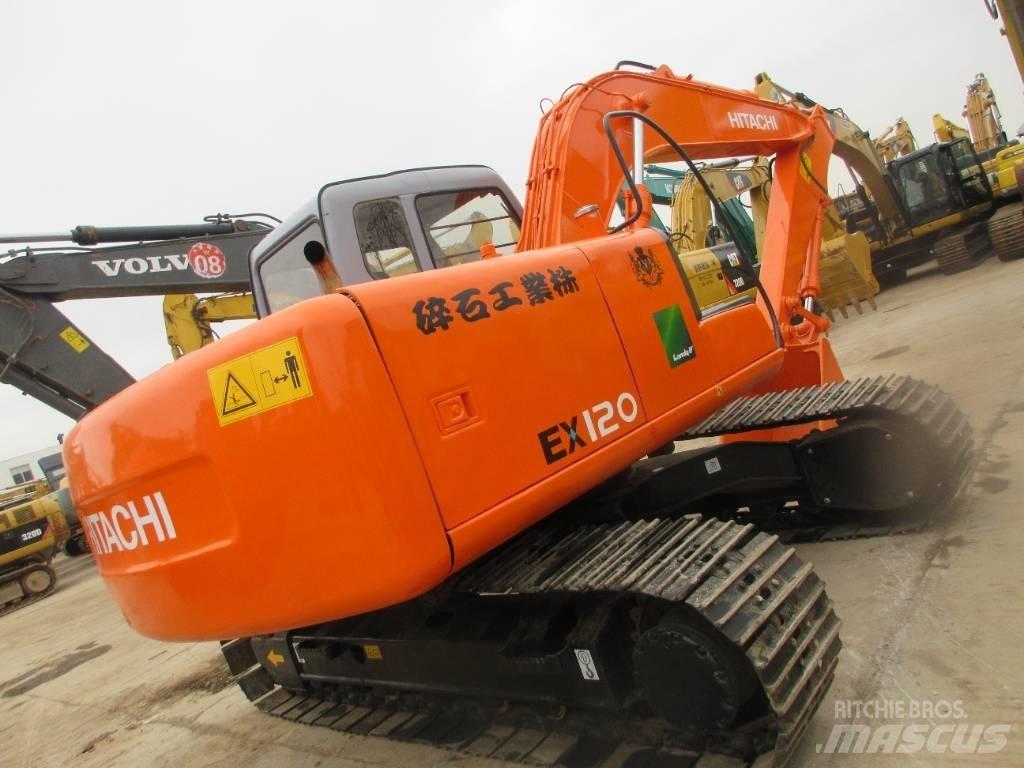 Hitachi EX 120-3 Pásová rýpadla