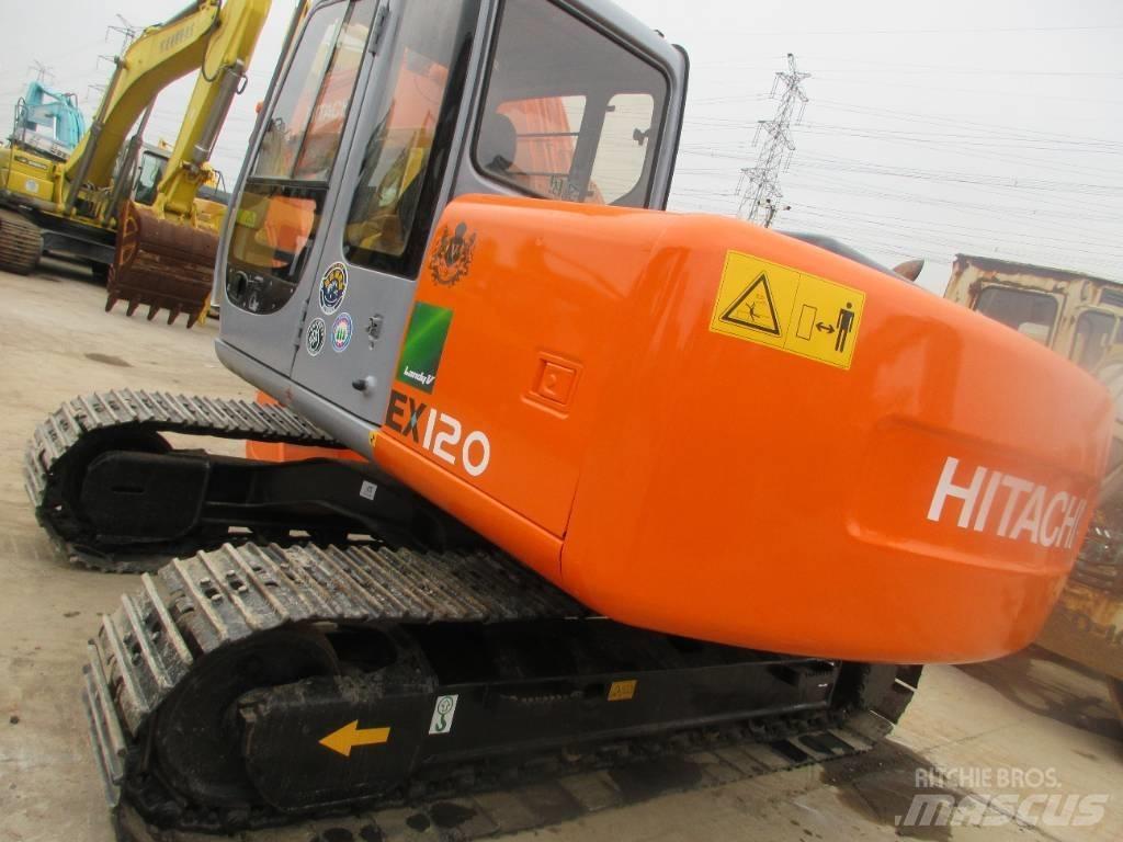 Hitachi EX 120-3 Pásová rýpadla