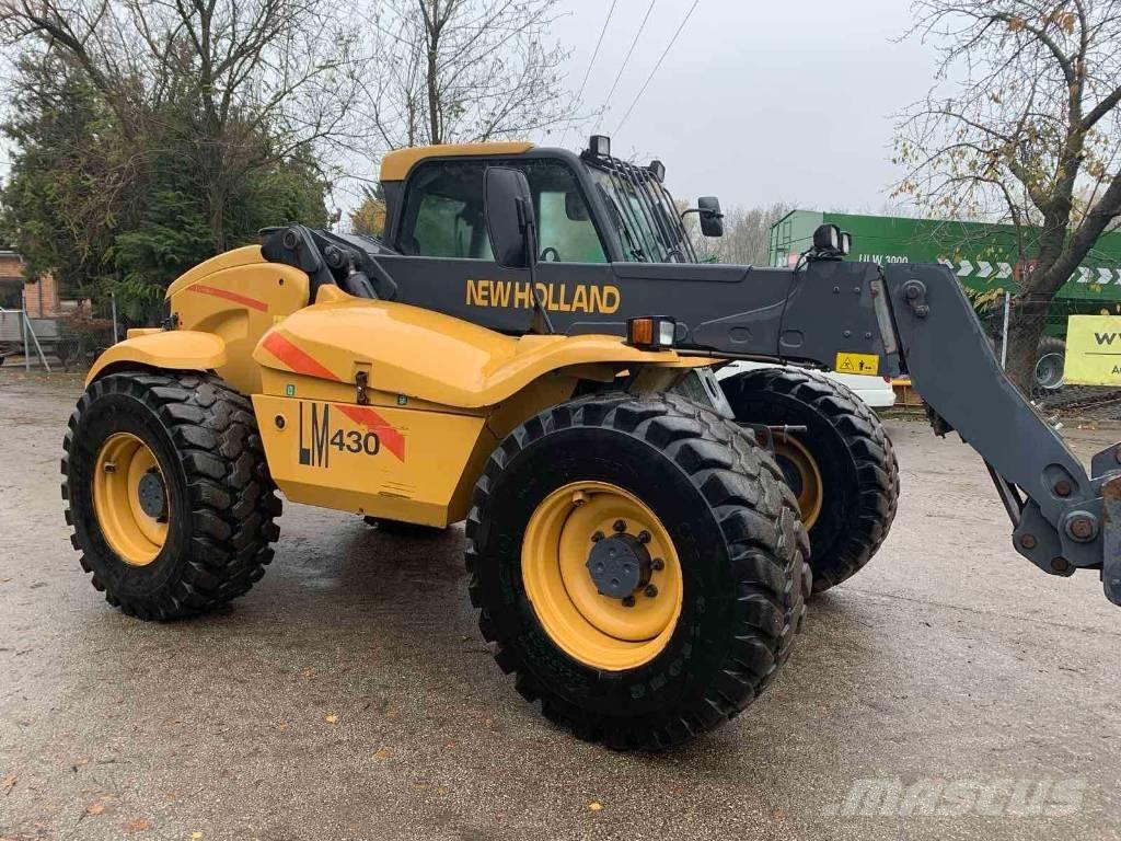 New Holland LM 430 Teleskopické nakladače pro zemědělství