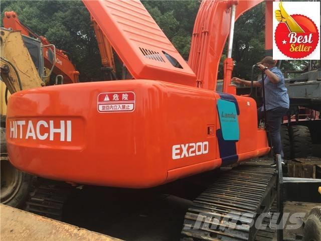 Hitachi EX 200 Pásová rýpadla