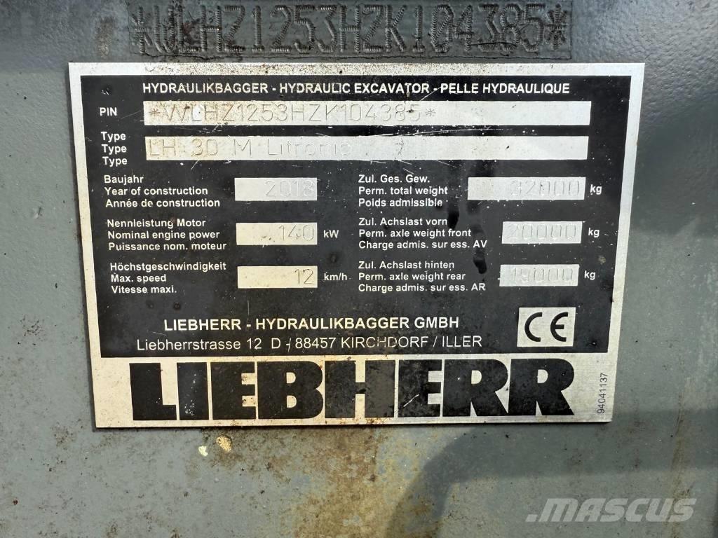 Liebherr LH 30 M Stroje pro manipulaci s odpadem