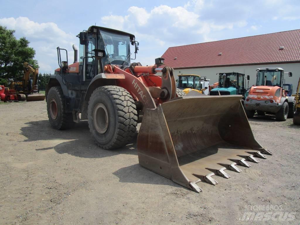 Hitachi ZW 220  Waage Kolové nakladače
